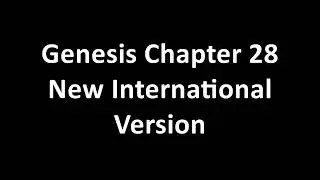 Genesis Chapter 28 NIV