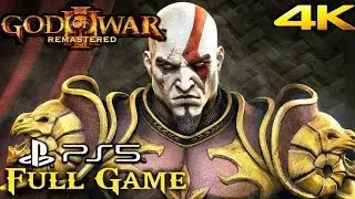 God of War III Remastered 2025 | Full Gameplay(4K 60FPS) PS5 Movie 😲 