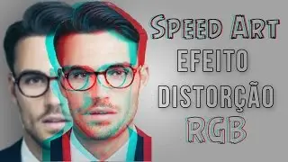 Photoshop | Speed Art Efeito RGB Simples