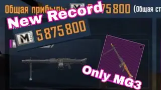 Solo vs squad with MG3 new record🔥Metro Royale