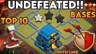 UNDEFEATED!! TH12 NEW BASES!! WITH LINK TOP10 WAR|CWL|PUSH || [CLASH OF CLANS]