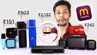 I Bought 10 BT Speakers from Meesho ₹150 to ₹2000 😛Diwali Special 🎉