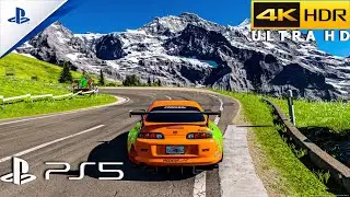 Gran Turismo 7 (PS5) 4K 60FPS HDR Gameplay | New Track (Eiger Nordwand)