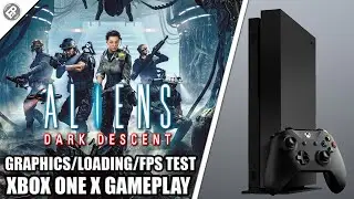 Aliens: Dark Descent - Xbox One X Gameplay + FPS Test
