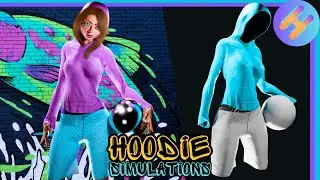 Hoodie Sewing and Simulations (my personal preferences) | Blender Clothes