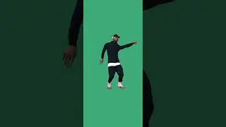 Green Screen animation cartoon Dance
