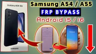 Samsung A54 Frp Bypass Without Pc 2026 | How To Unlock Frp Lock Samsung A54 (5G) Latest Update 💯✅