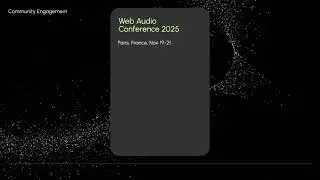 W3C Audio Working Group Updates 2025