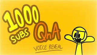 1000 subscribers QnA (animation)