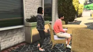 GTA V Rockstar Editor ps4- Transient Tammy Does Golf
