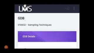 STA632 GDB SOLUTION WITH URDU DETAILS SPRING 2021