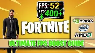 *NEW* INCREASE FPS IN FORTNITE SEASON 11 ( ULTIMATE FPS BOOST GUIDE | GET MORE FPS )