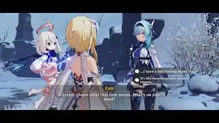 Genshin Impact Fight Scene with Fake Albedo 