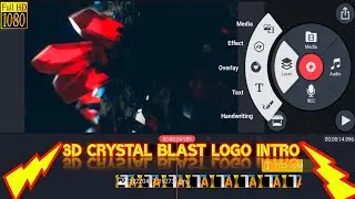 HOW TO MAKE CRYSTAL LOGO REVEAL YOUTUBE INTRO IN ANDROID | INTRO MAKER 2022 | CRYSTAL LOGO INTRO 22