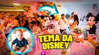 O TOM FOI NUM ANIVERSÁRIO DA DISNEY!! 😍