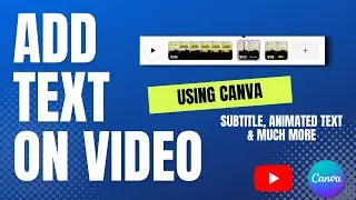 HOW TO ADD TEXT TO VIDEO ONLINE FREE 2023 FREE URDU/HINDI