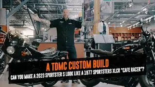Can you make a 2023 Sportster S look like a 1977 Sportsters XLCR 