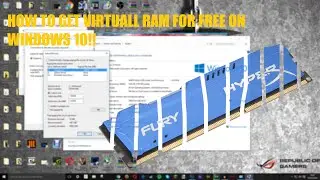 How To Make Virtual Ram On Your PC For Free