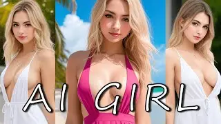 AI ART LOOKBOOK:  Busty Models Large Breasts