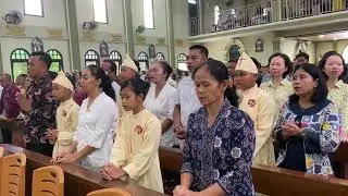 KOMUNI PERTAMA STASI KOTABUMI