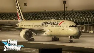 FULL FLIGHT: Paris to Vancouver | Air France Boeing 787-9 Dreamliner | MSFS 2020 4K