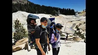 Take kids to Lassen Volcanic National Park 带孩子去拉森火山国家公园#hikewithkids #roadtripwithkids