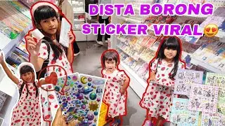 DISTA BORONG STICKER VIRAL & DIARY😍!! BAGUS SEMUA 