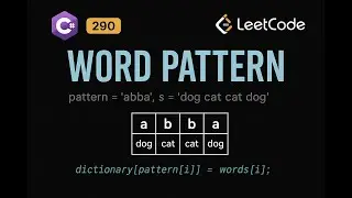 LeetCode 290 | Word Pattern | Easy | C# Solution |