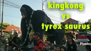 tema JURASSIC PARK karnaval baujeng beji pasuruan 2024.