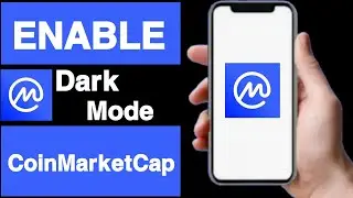 How to enable dark mode on coinmarketcap account||Enable dark theme on coinmarketcap account