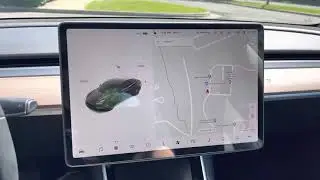 Tesla Model 3 Preconditioning battery for EVGO station