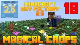 Magical Crops / Sky Factory 2.5 / FTB / Minecraft / Episode 18 / Tutorial