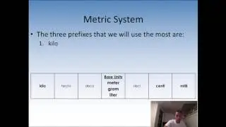 Metric System.  (Chemistry, Introduction Part 1)