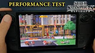 Super Smash Bros. Ultimate | Steam Deck (OLED) Performance Test | Yuzu