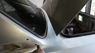 Снятие боковых дефлекторов Волга