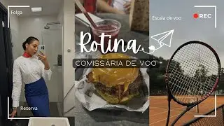 ROTINA comissária de bordo, aeroporto fechado, mudança de escala, vida fora do avião