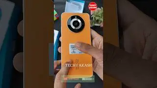 Unboxing realme narzo 60 5G 📱 || Mars Orange 🧡 || Ultra Premium Vegan Leather Design #shorts