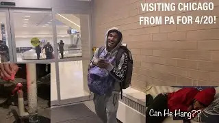The homie FLEW out to CHICAGO for a WEEK!! (Come Visit W/ Him)