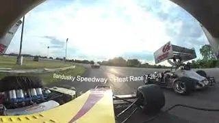 Mike McVetta Heat Race Sandusky 7 28 18 Short Clip