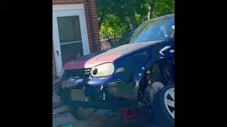 BIG TURBO VW MK4 GOLF | Hood Exit Exhaust