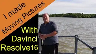 Moving  JPEG photos made with Davinci Resolve 16. Editing photos with Davinci Resolve 16
