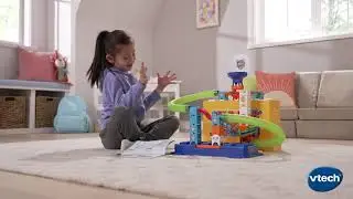 VTech - Marble Rush Storage box, set de construcción + caja de almacenamiento