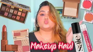 Sephora & Cult Beauty Makeup Haul....Charlotte Tilbury, Saie, Patrick Ta & More l Sharo Khan