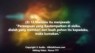 KITAB KEJADIAN PASAL 3 AYAT 1 SAMPAI 24 - MANUSIA JATUH KEDALAM DOSA