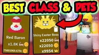GETTING NEW BEST CLASS & PETS!!! 20k+ STATS!! | - Roblox Saber Simulator