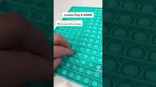 Pop it ASMR