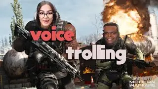 Confusing people in Modern Warfare game chat. Pretending to be a Female! ChocolateChimp