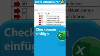 Schnell und einfach Checkboxen einfügen in Excel ✅️