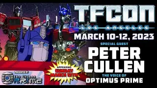 Meet Peter Cullen the voice of Optimus Prime at TFcon Los Angeles 2023 - March 12