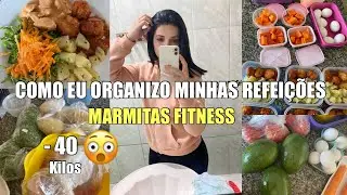 COMO EU PREPARO AS MINHAS REFEIÇÕES SAUDÁVEIS DA SEMANA!!!